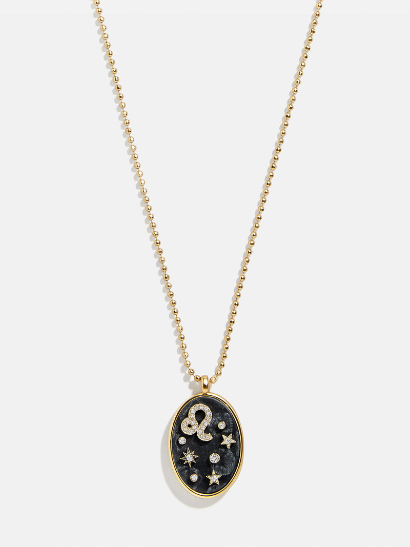 BaubleBar Leo - Zodiac pendant necklace
