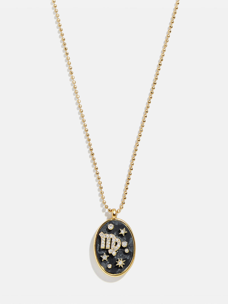 BaubleBar Virgo - Zodiac pendant necklace