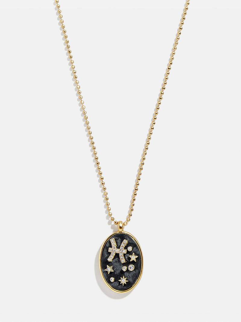 BaubleBar Pisces - Zodiac pendant necklace
