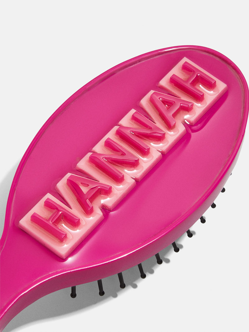 BaubleBar Block Font Mini Custom Hair Brush - Magenta - 
    Enjoy 20% off - This Week Only
  
