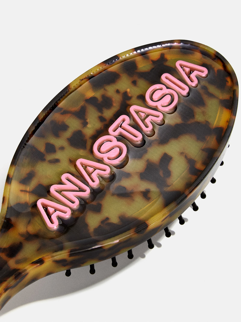 BaubleBar Fine Line Mini Custom Hair Brush - Fine Line Tortoise - Enjoy 20% off custom gifts