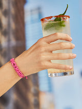 BaubleBar Spicy Marg - Adjustable pull-tie bracelet - 19 different phrases available