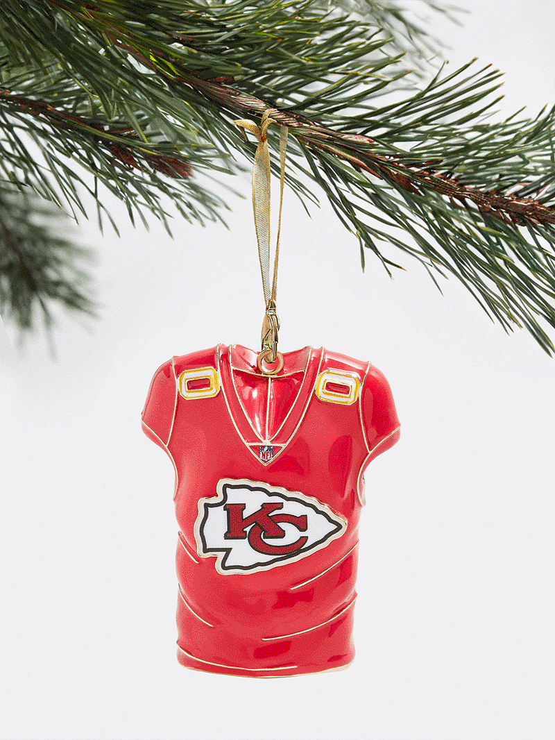 BaubleBar Kansas City Chiefs NFL Custom Jersey Ornament - Kansas City Chiefs - Get Gifting: Enjoy 20% Off​
