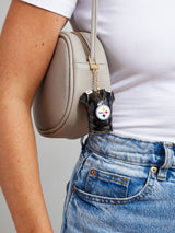 BaubleBar Pittsburgh Steelers NFL Custom Jersey Bag Charm - Pittsburgh Steelers - 
    NFL custom keychain and ornament
  
