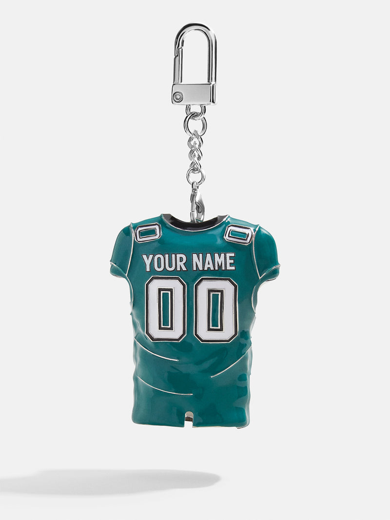 BaubleBar Philadelphia Eagles NFL Custom Jersey Bag Charm - Philadelphia Eagles - 
    NFL custom keychain and ornament
  
