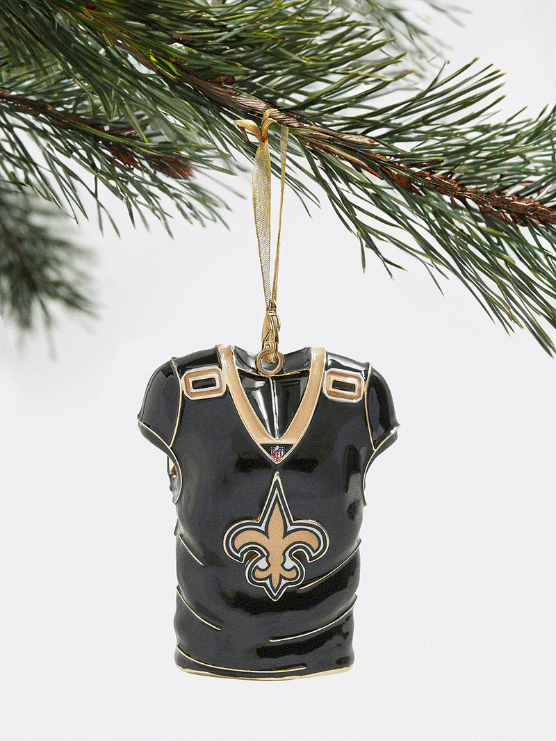 BaubleBar New Orleans Saints NFL Custom Jersey Ornament - New Orleans Saints - Get Gifting: Enjoy 20% Off​