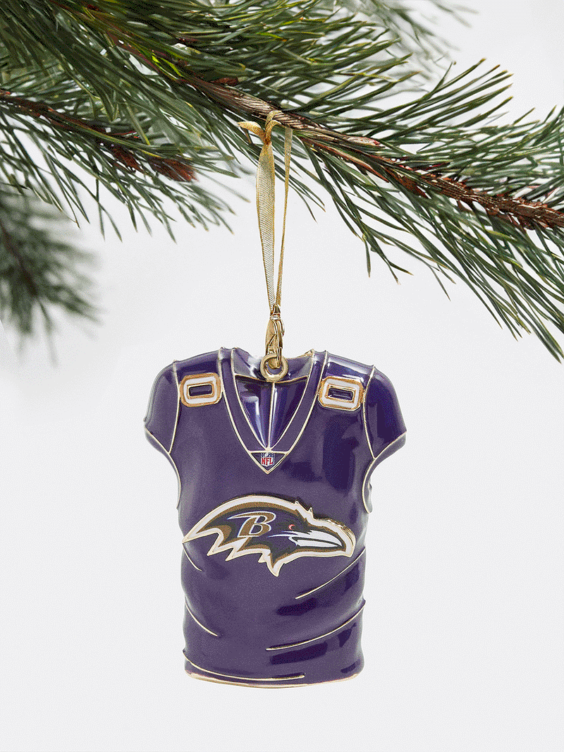 BaubleBar Baltimore Ravens NFL Custom Jersey Ornament - Baltimore Ravens - Get Gifting: Enjoy 20% Off​