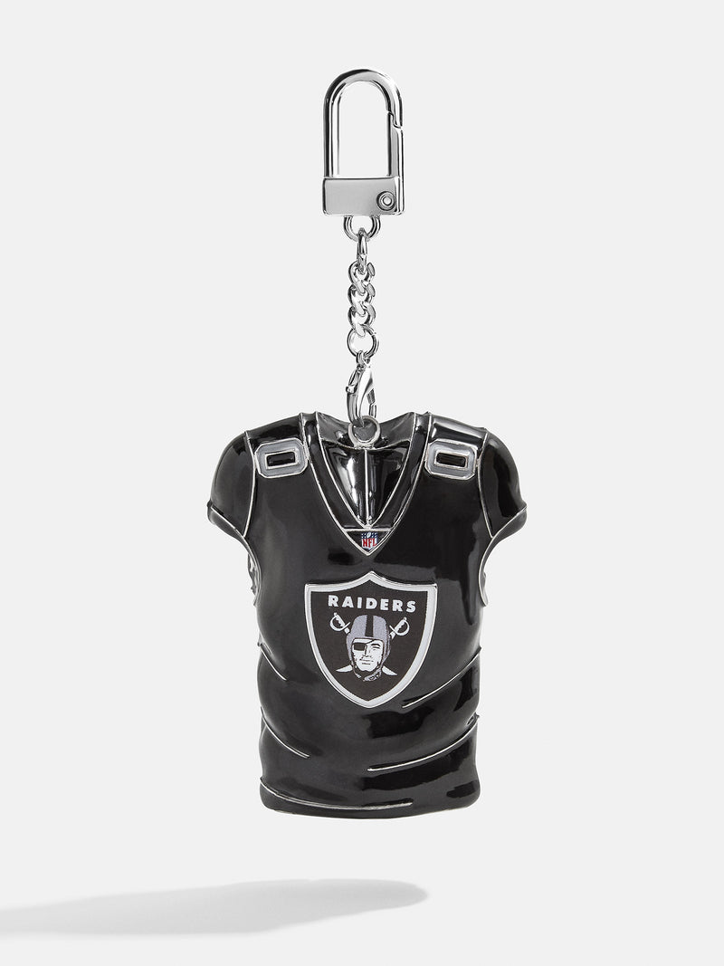 BaubleBar Las Vegas Raiders NFL Custom Jersey Bag Charm - Las Vegas Raiders - 
    NFL custom keychain and ornament
  
