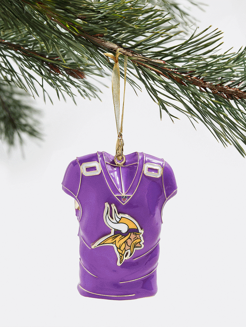 BaubleBar Minnesota Vikings NFL Custom Jersey Bag Charm - Minnesota Vikings - 
    NFL custom keychain and ornament
  
