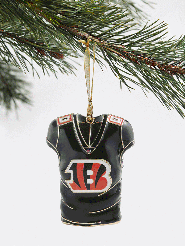 Cincinnati Bengals NFL Custom Jersey Ornament - Cincinnati Bengals