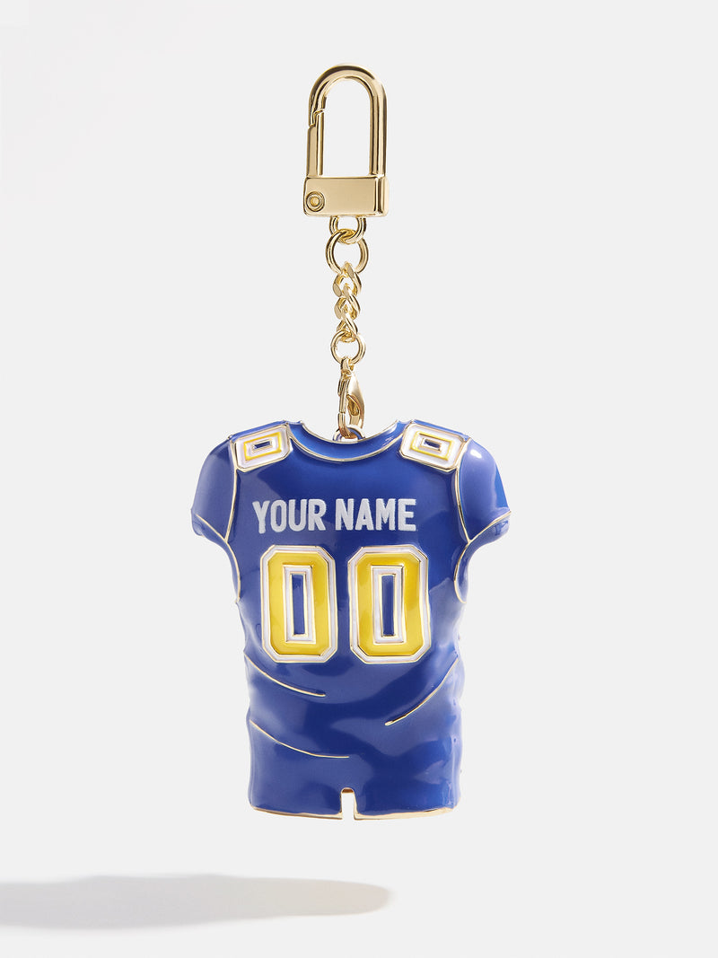 BaubleBar Los Angeles Rams NFL Custom Jersey Bag Charm - Los Angeles Rams - 
    NFL custom keychain and ornament
  
