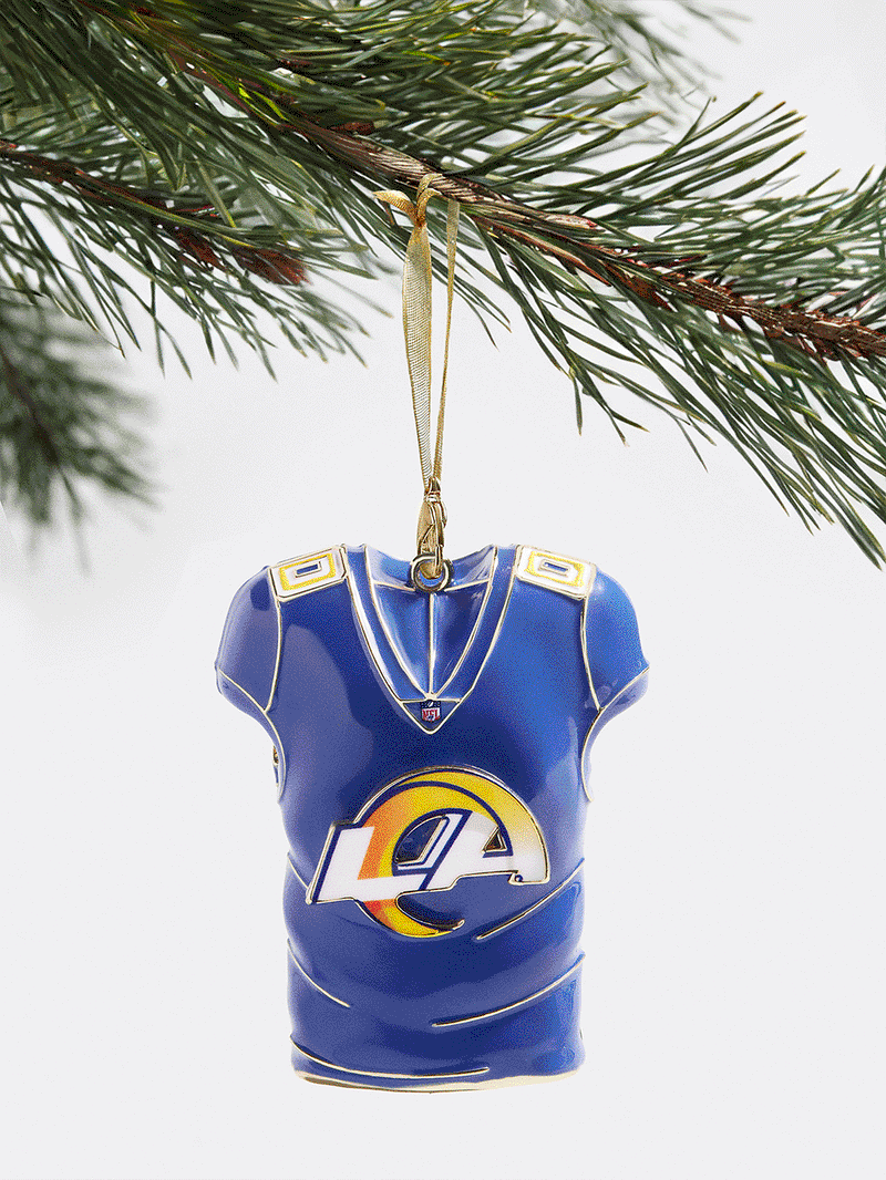 BaubleBar Los Angeles Rams NFL Custom Jersey Bag Charm - Los Angeles Rams - 
    NFL custom keychain and ornament
  
