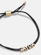 BaubleBar Custom Cord Bracelet - Black - 
    Cusotmizable bracelet
  
