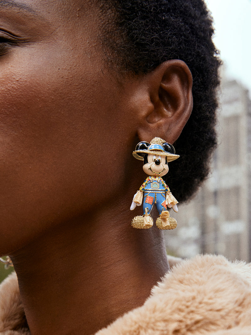 BaubleBar Mickey Mouse disney Scarecrow Earrings - Beige - 
    Enjoy an extra 20% off sale - This Week Only
  
