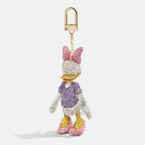 Disney Daisy Duck Classic Pavé Bag Charm - Daisy Duck