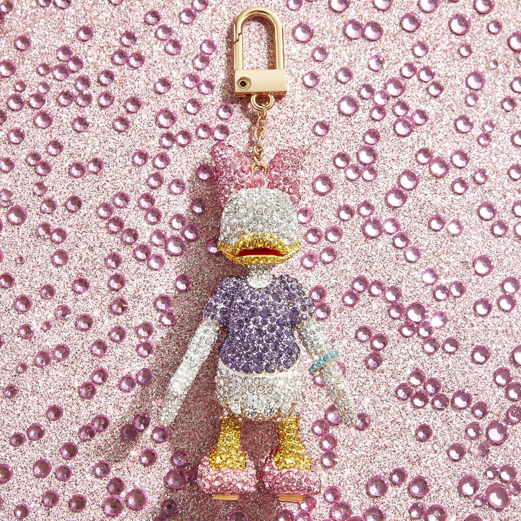 Disney Daisy Duck Classic Pavé Bag Charm Daisy Duck