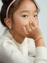 BaubleBar Kids' Custom Cord Bracelet - Purple - Kids' customizable bracelet