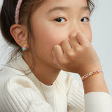 Kids' Custom Cord Bracelet - Purple