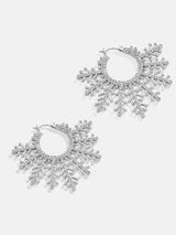 BaubleBar Aspen Earrings - Silver - 
    Snowflake earring
  
