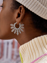 BaubleBar Aspen Earrings - Silver - 
    Snowflake earring
  
