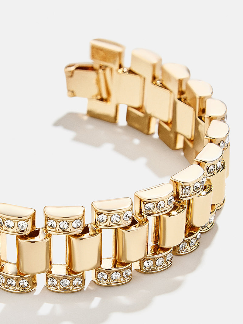 BaubleBar Ashton Bracelet - Gold - 
    Gold watch band bracelet
  

