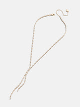BaubleBar Bridgette Necklace - Clear/Gold - Get Gifting: Enjoy 20% Off​
