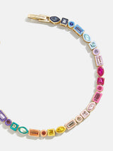 BaubleBar Kayden Bracelet - Multi - 
    Enamel and mixed stone tennis bracelet
  
