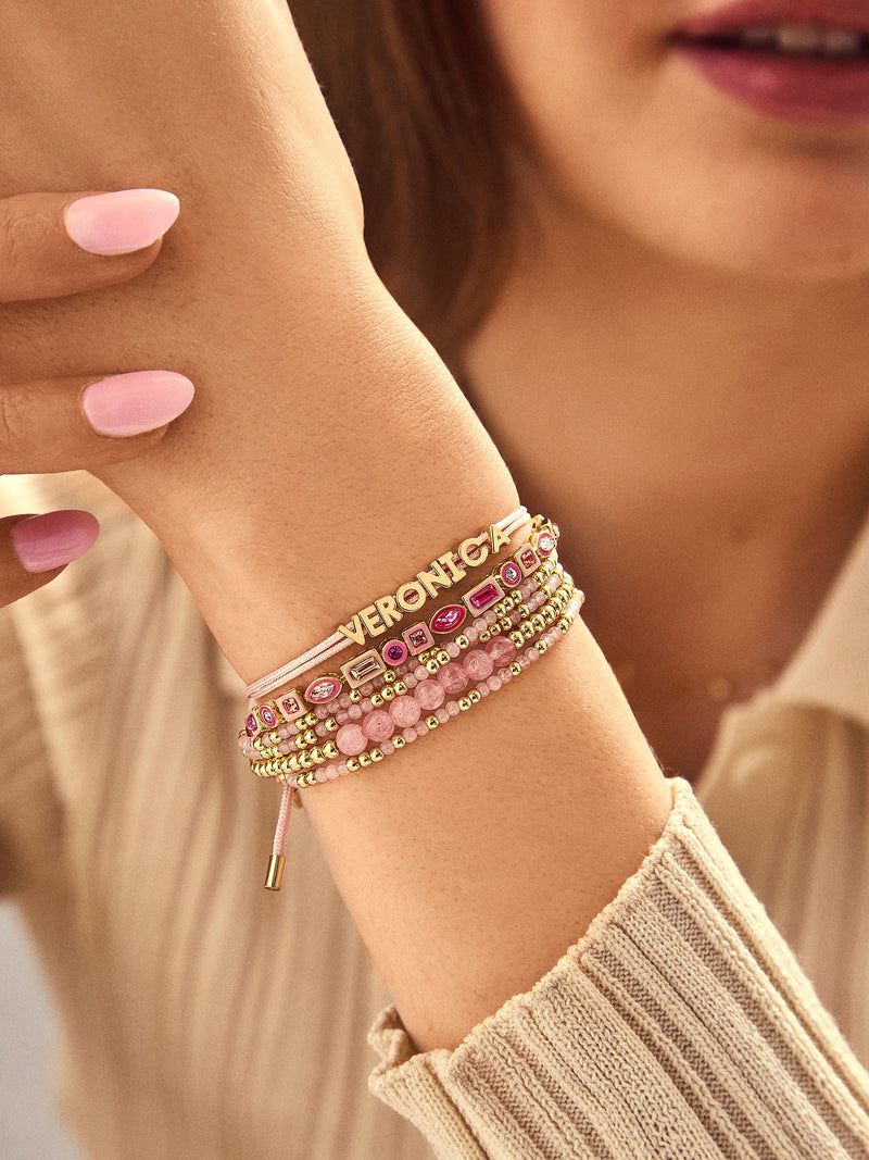 BaubleBar Kayden Bracelet - Pink Ombre - 
    Mixed stone tennis bracelet
  
