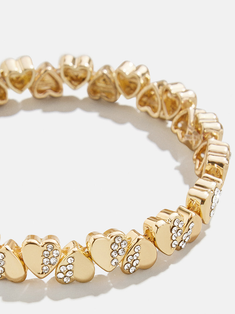 BaubleBar Addison Bracelet - Clear/Gold - Get Gifting: Enjoy 20% Off​