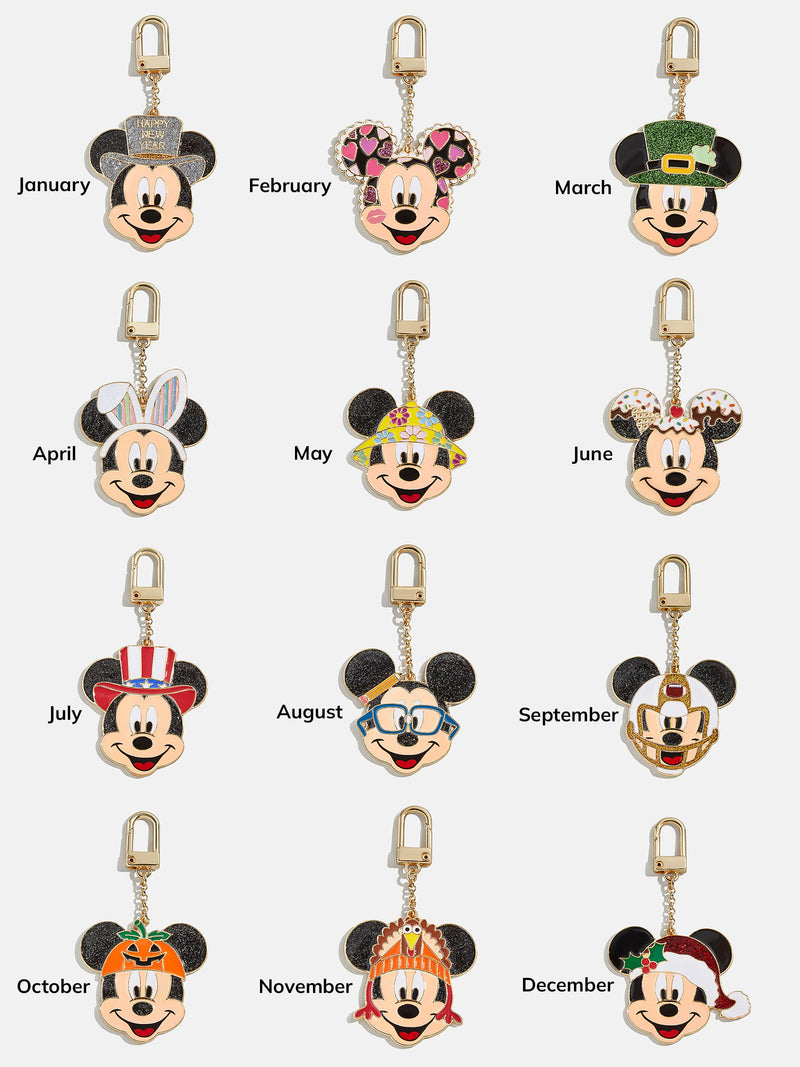 Baublebar 12 Months of Disney 2D Bag Charm Set - Multi