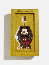 BaubleBar Mickey Mouse Holiday Welcome Wreath Disney Bag Charm - Mickey Mouse Holiday Wreath - Stocking Stuffer Deal