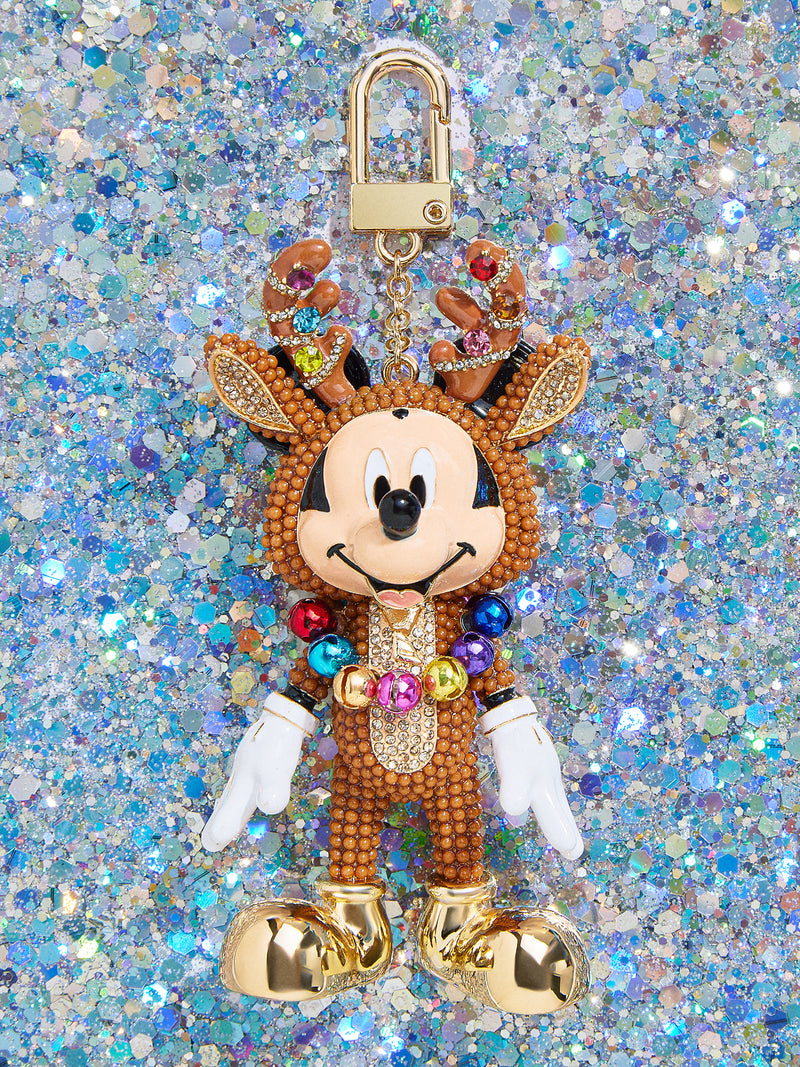 Mickey Mouse Reindeer Disney Bag Charm - Mickey Mouse Reindeer