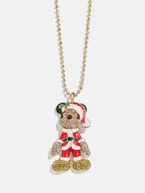 BaubleBar Mickey Mouse 3D Santa Clause Necklace - Mickey Mouse Santa Claus Necklace - Limited Time: 50% off Select Holiday Styles