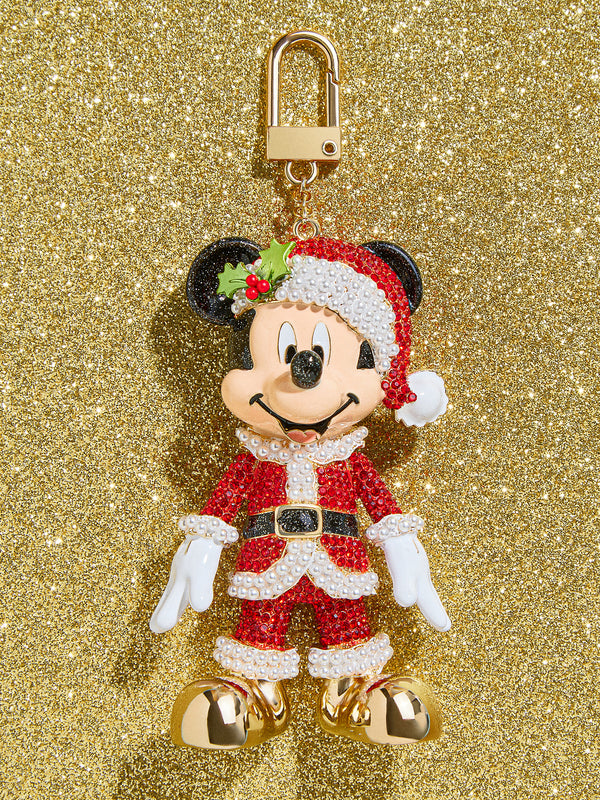 Mickey Mouse Santa Claus Bag Charm - Mickey Mouse Santa Claus