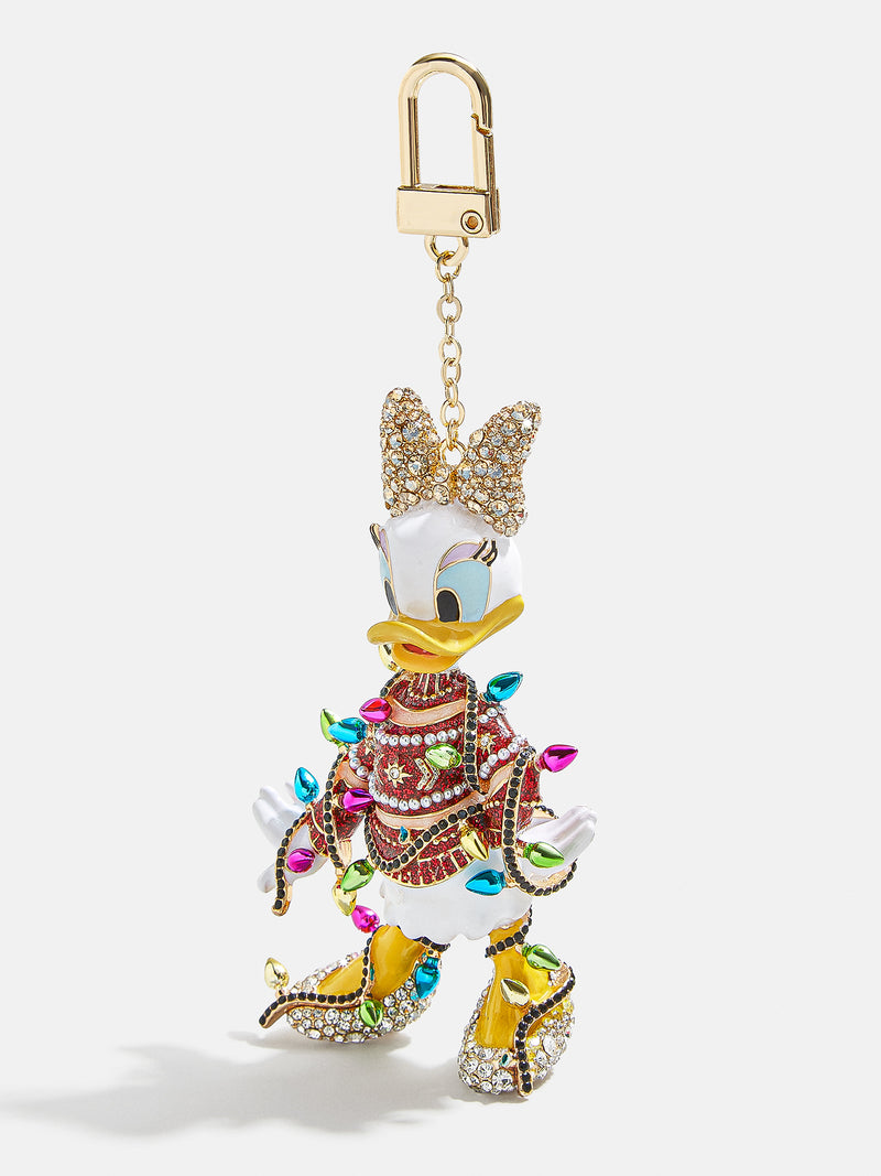 BaubleBar Daisy Duck Deck The Halls Disney Bag Charm - Daisy Duck Deck The Halls - Get Gifting: Enjoy 20% Off​