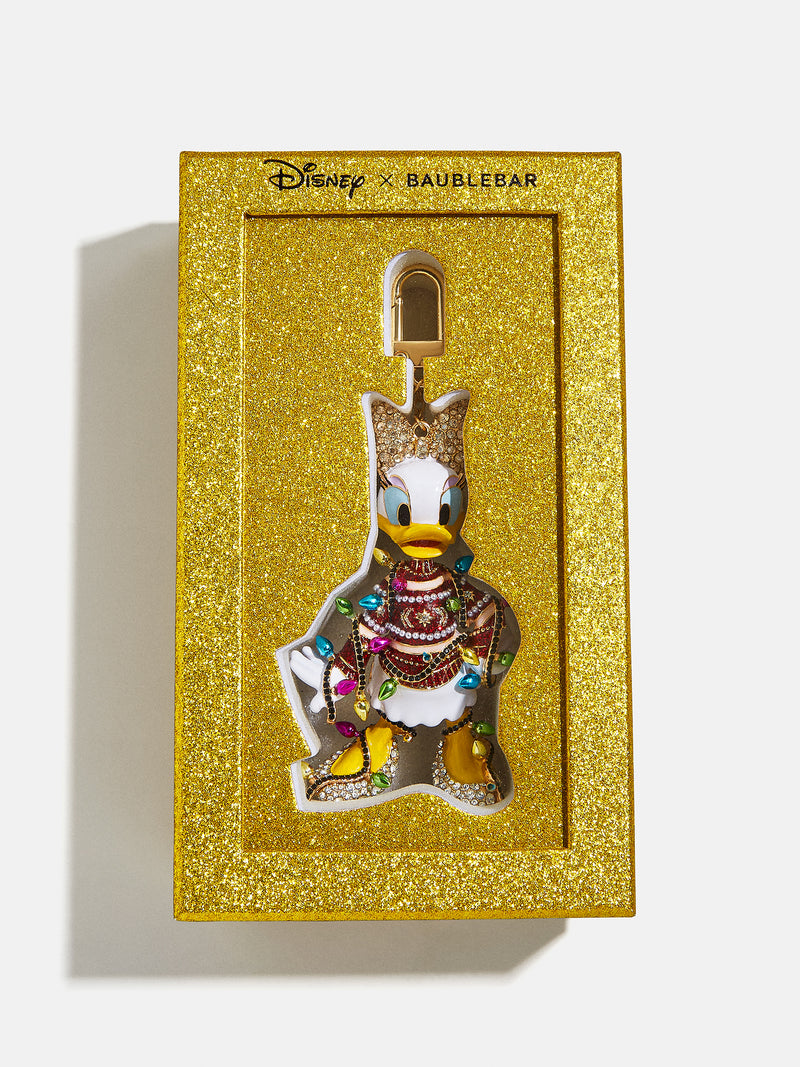 BaubleBar Daisy Duck Deck The Halls Disney Bag Charm - Daisy Duck Deck The Halls - Get Gifting: Enjoy 20% Off​