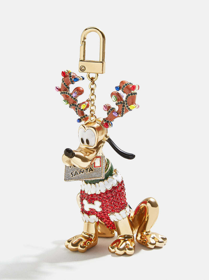 BaubleBar Pluto Santa's Little Helper Disney Bag Charm - Pluto Santa's Little Helper - Get Gifting: Enjoy 20% Off​