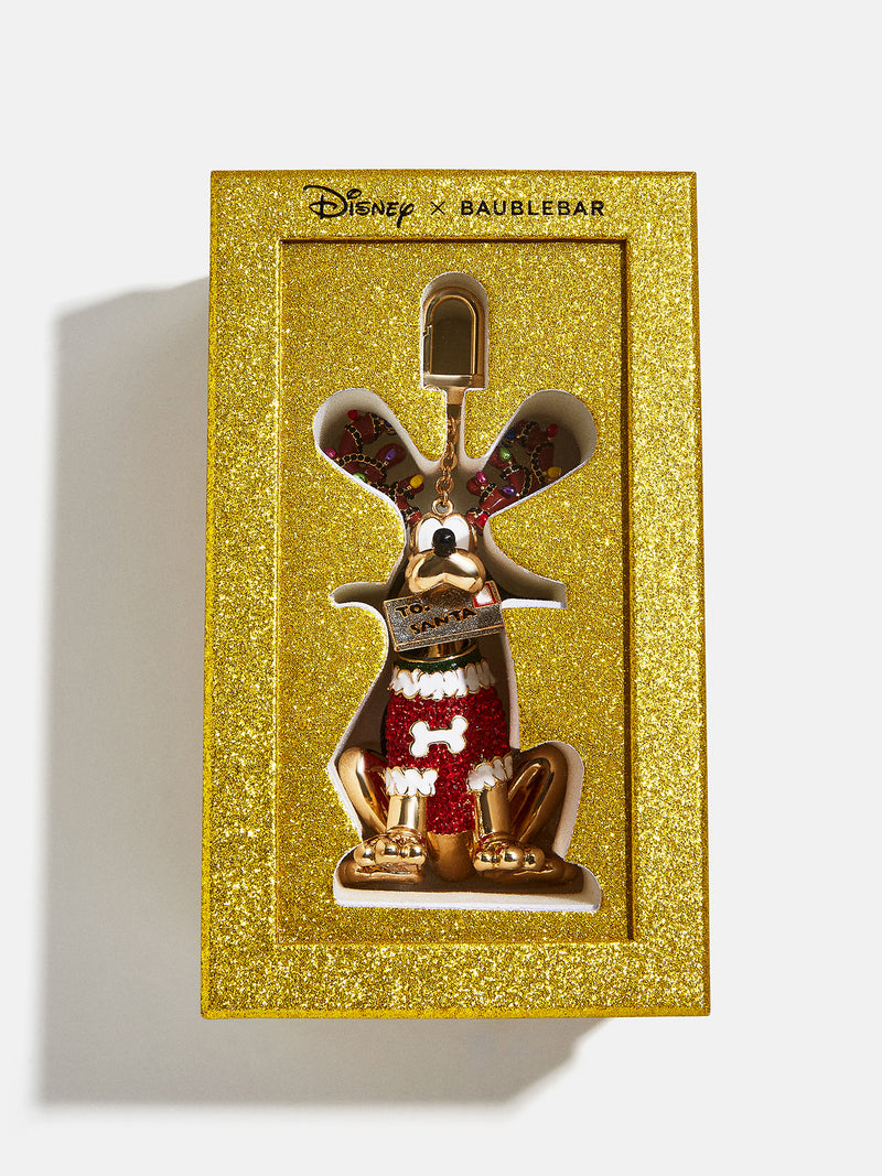 BaubleBar Pluto Santa's Little Helper Disney Bag Charm - Pluto Santa's Little Helper - Get Gifting: Enjoy 20% Off​