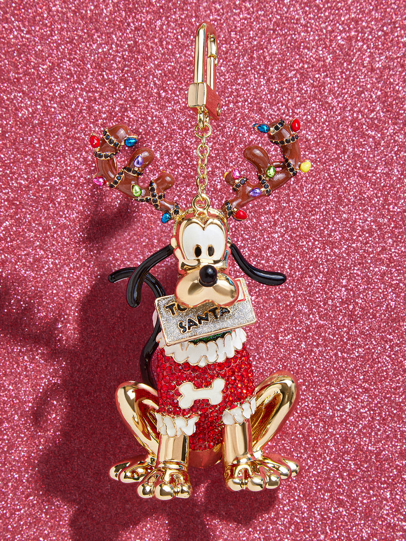 Pluto Santa's Little Helper Disney Bag Charm - Pluto Santa's Little Helper