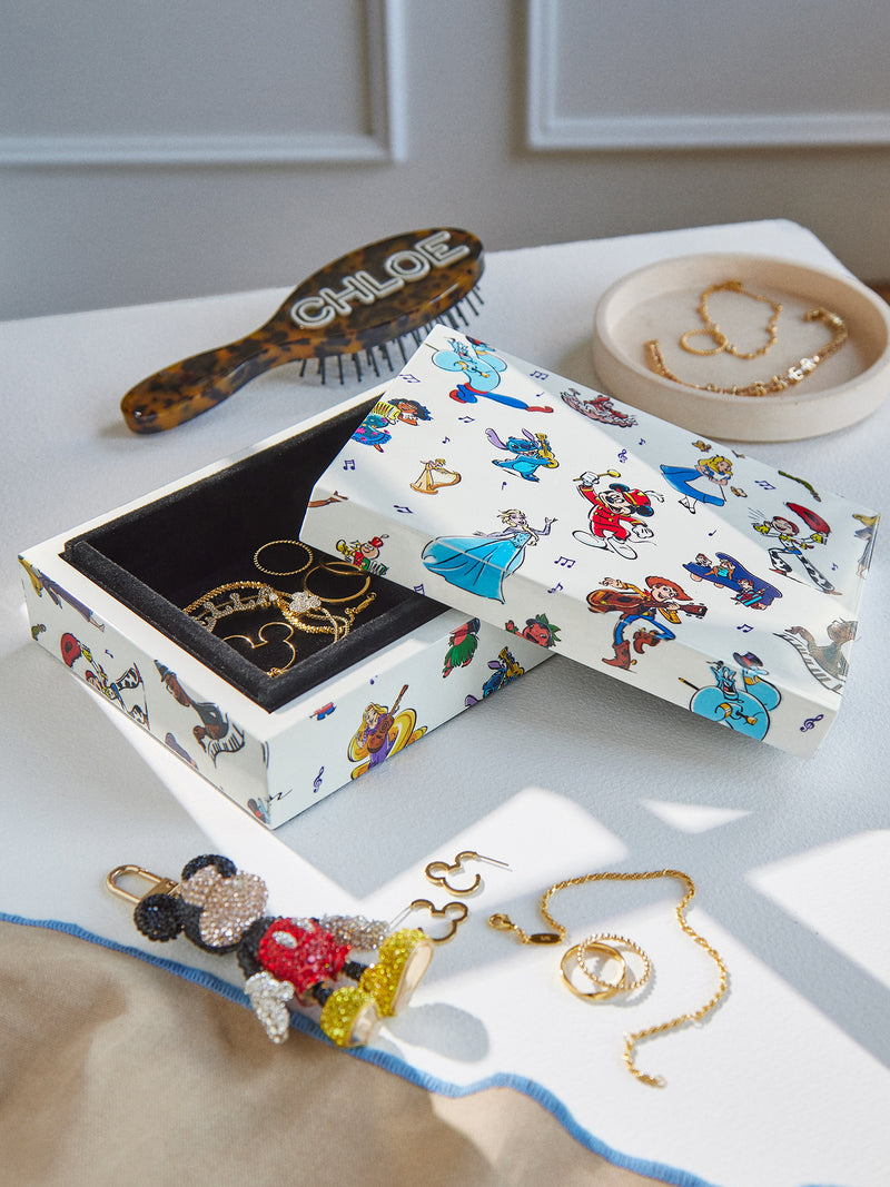 BaubleBar Disney100 Years Jewelry Lacquer Box - Musical Mickey Mouse and Friends - 
    Disney 100 Jewelry Storage
  
