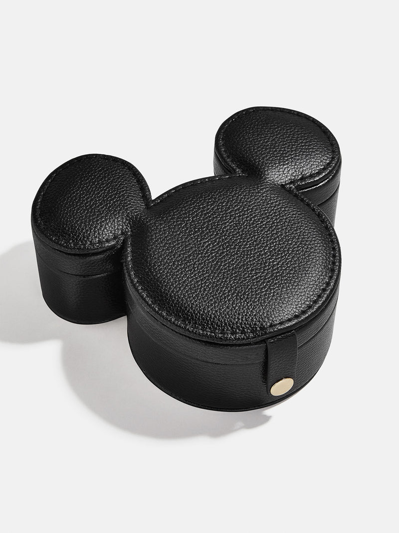 BaubleBar Mickey Mouse Disney Metallic Storage Case - Metallic Black - Stocking Stuffer Deal
