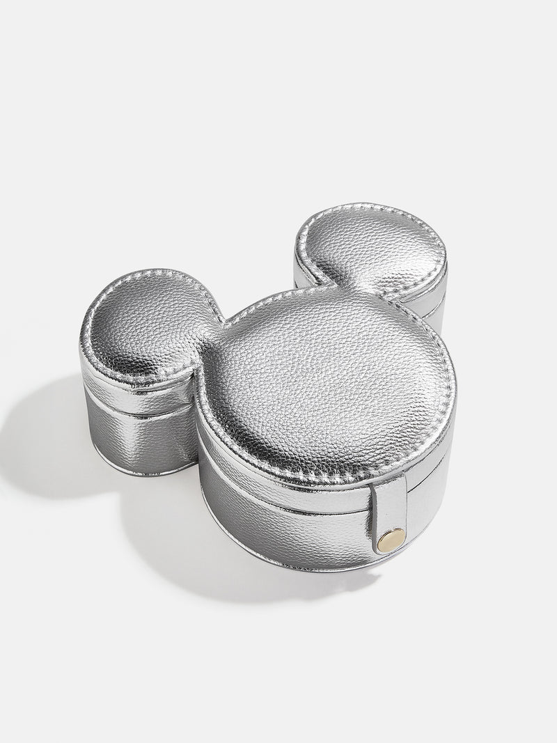 BaubleBar Mickey Mouse disney Metallic Storage Case - Metallic Silver - 
    Enjoy 20% off - This Week Only
  
