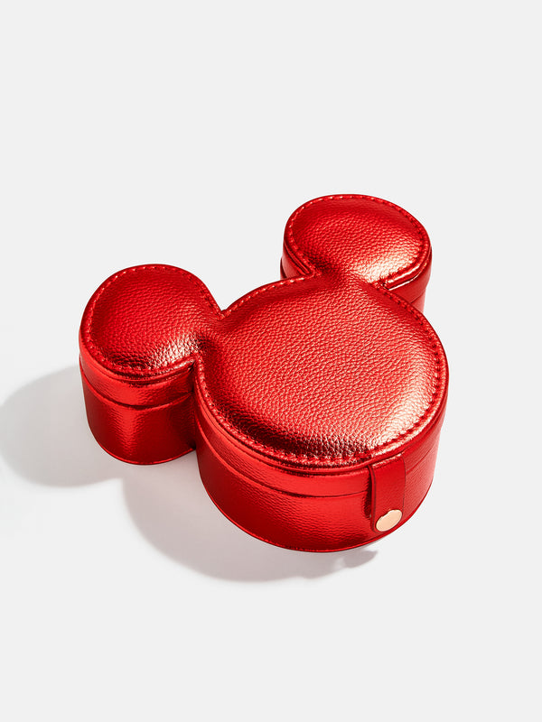 Mickey Mouse Disney Metallic Storage Case - Metallic Red
