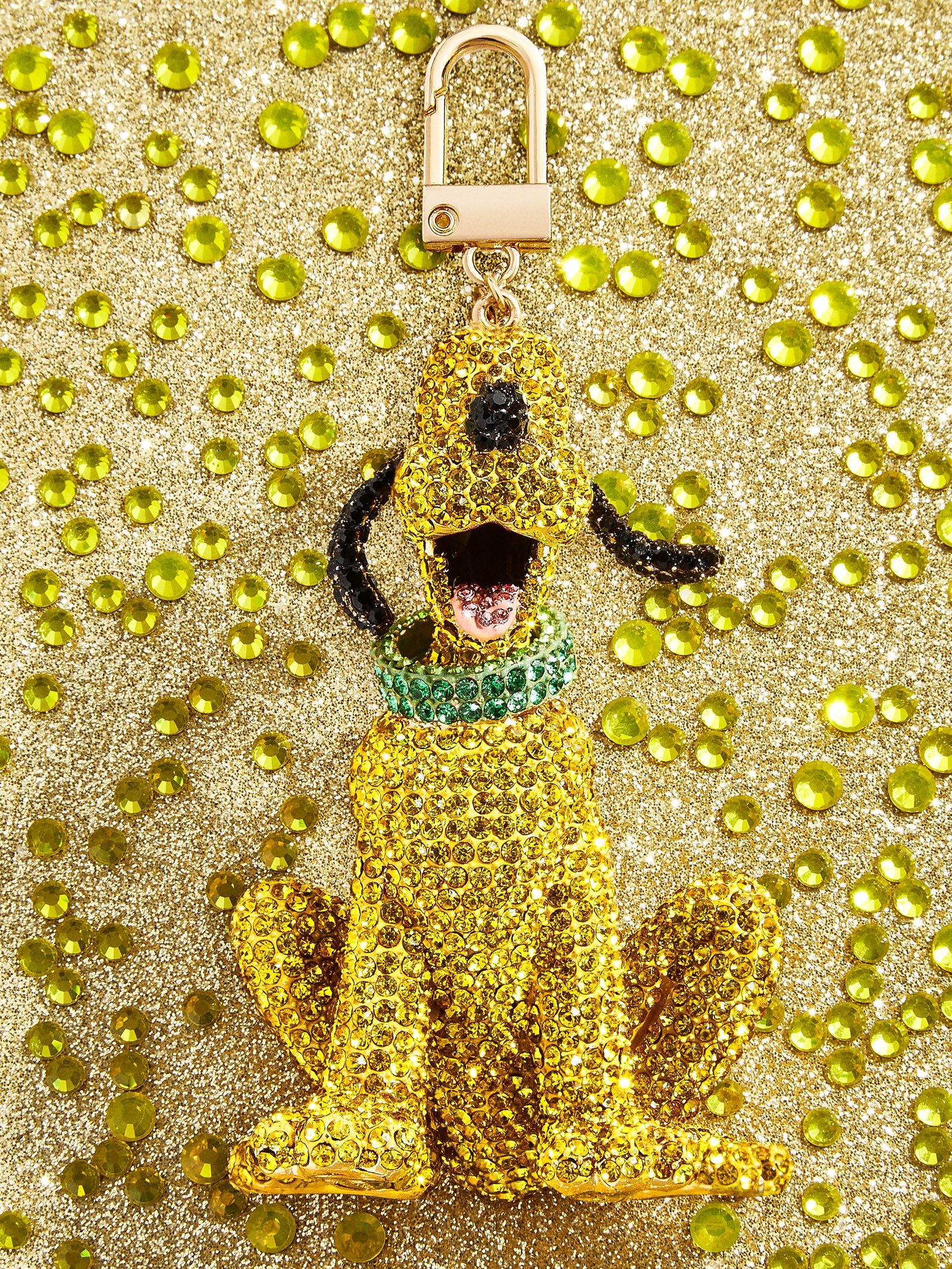 Disney Pluto Classic Pavé Bag Charm - Pluto