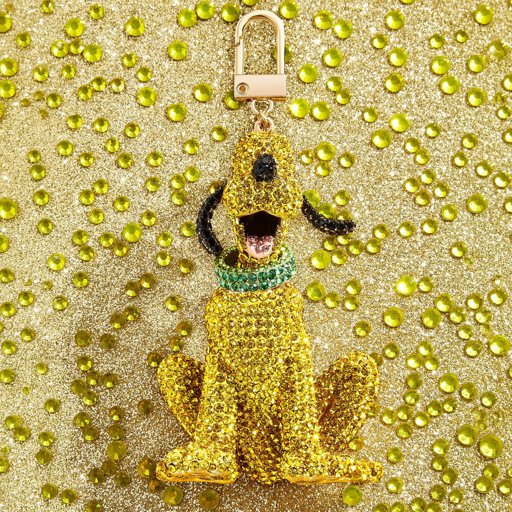 Disney Pluto Classic Pavé Bag Charm Pluto