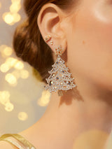 BaubleBar Twinkle Tree Earrings - Iridescent - Limited Time: 50% off Select Holiday Styles