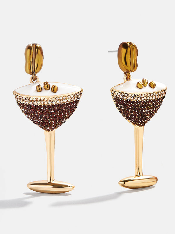 Espresso Yourself Earrings - Espresso Martini