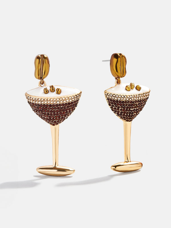 Espresso Yourself Earrings - Espresso Martini