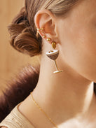 Espresso Yourself Earrings - Espresso Martini