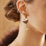 Espresso Yourself Earrings - Espresso Martini